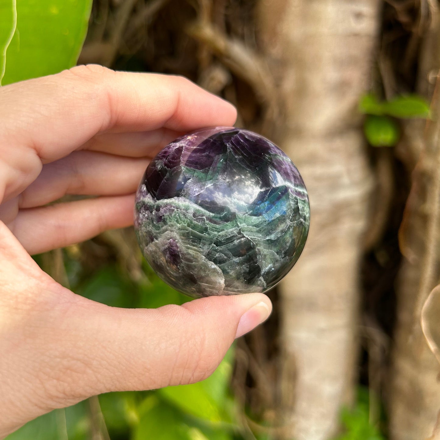 Fluorite Sphere