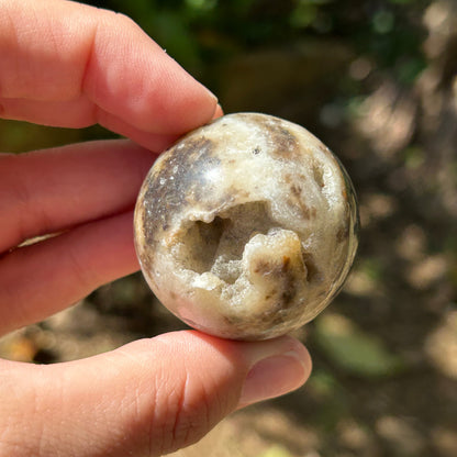 Moonstone Drusy Sphere