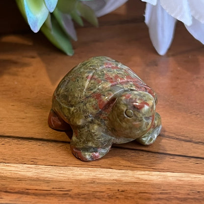 Unakite Jasper Turtle