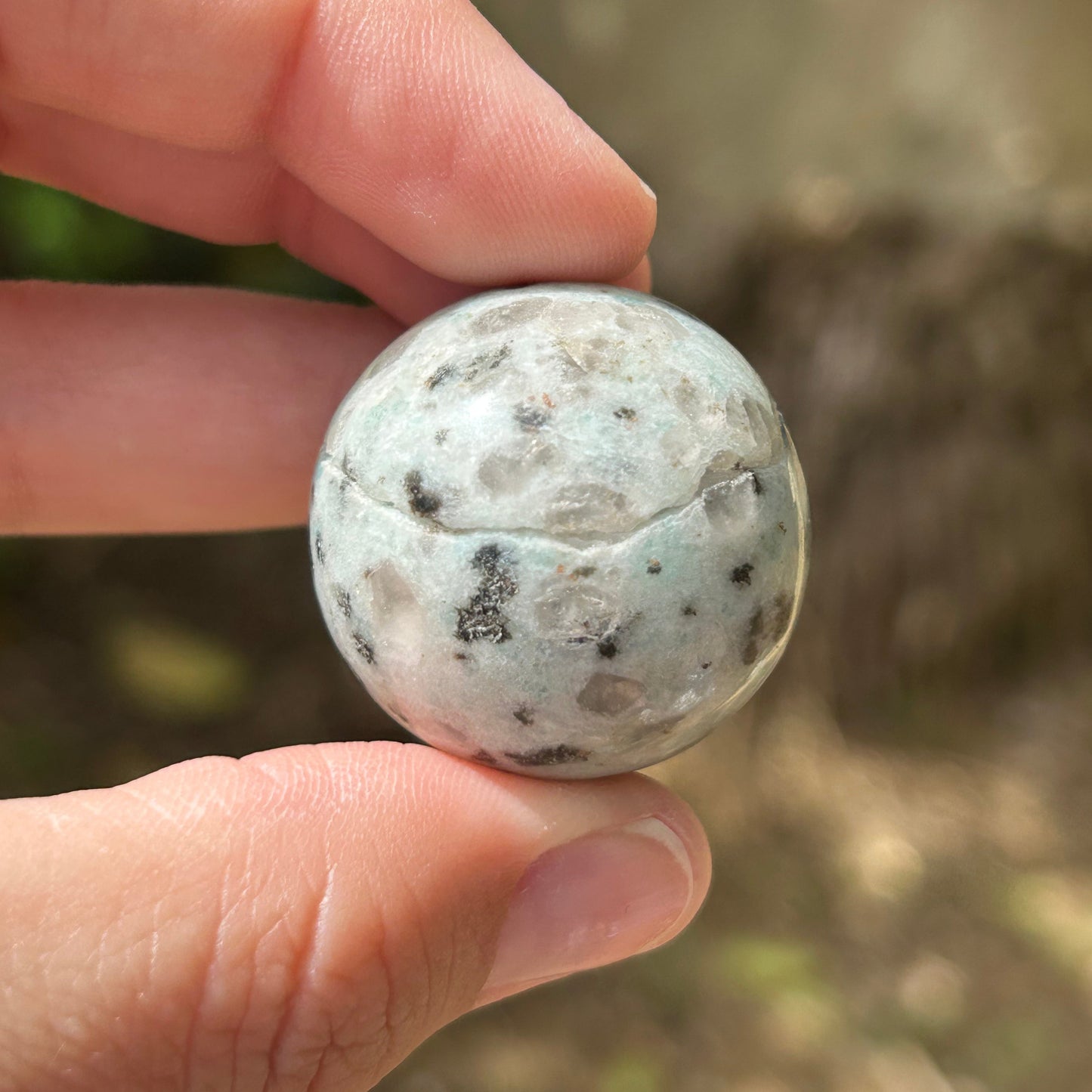 Kiwi Jasper Sphere