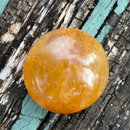 Golden Healer Palm Stone