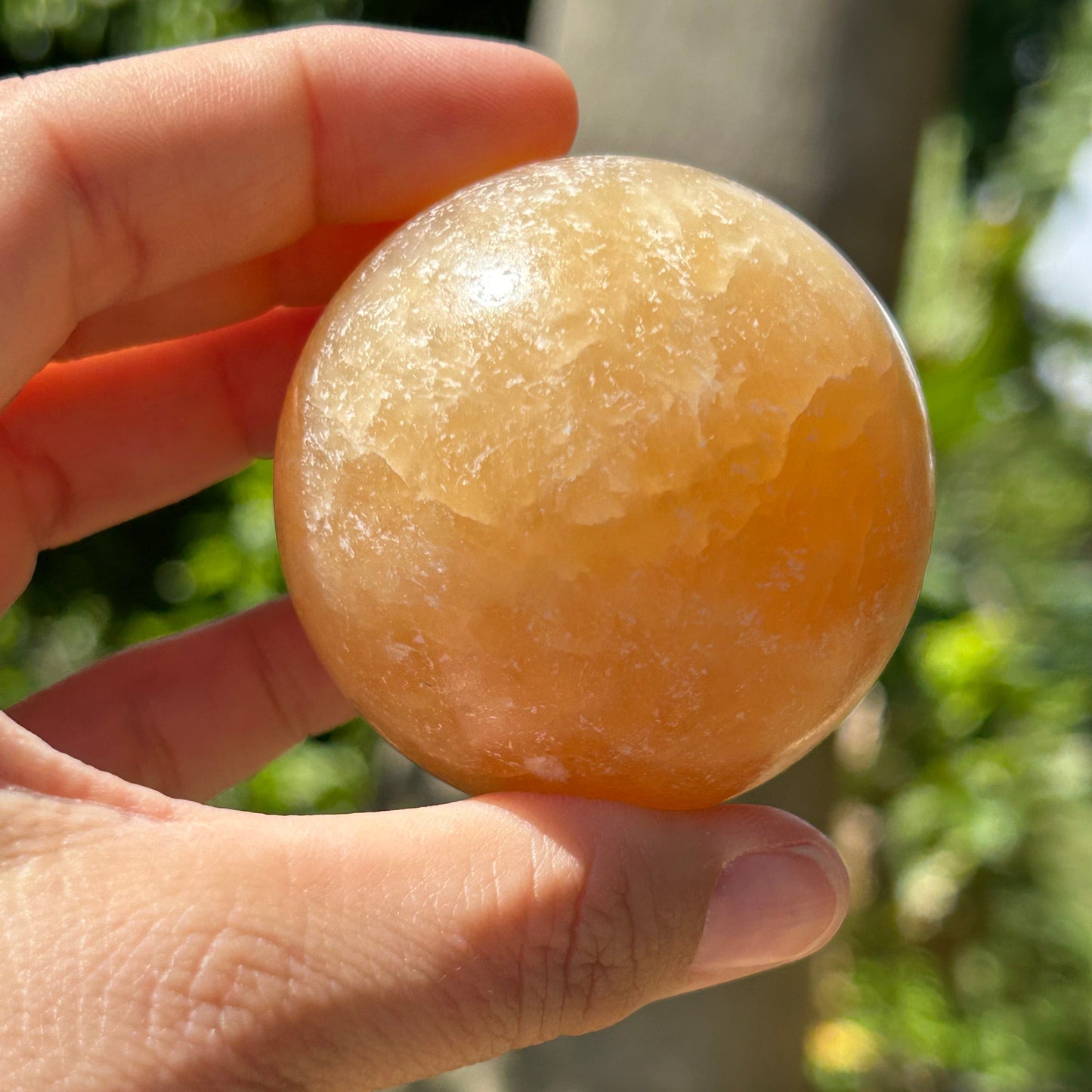 Yellow Calcite Sphere