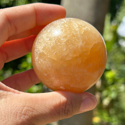 Yellow Calcite Sphere