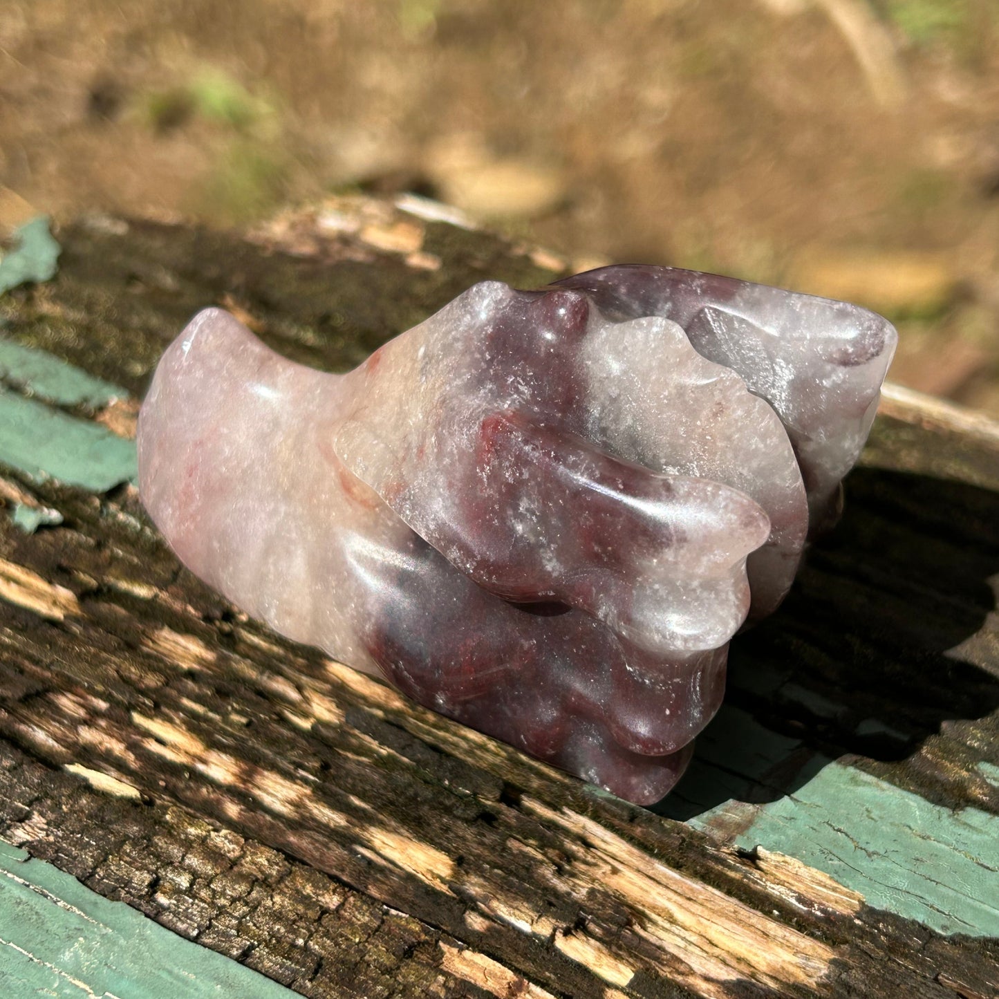 Lepidolite Dragon’s Head