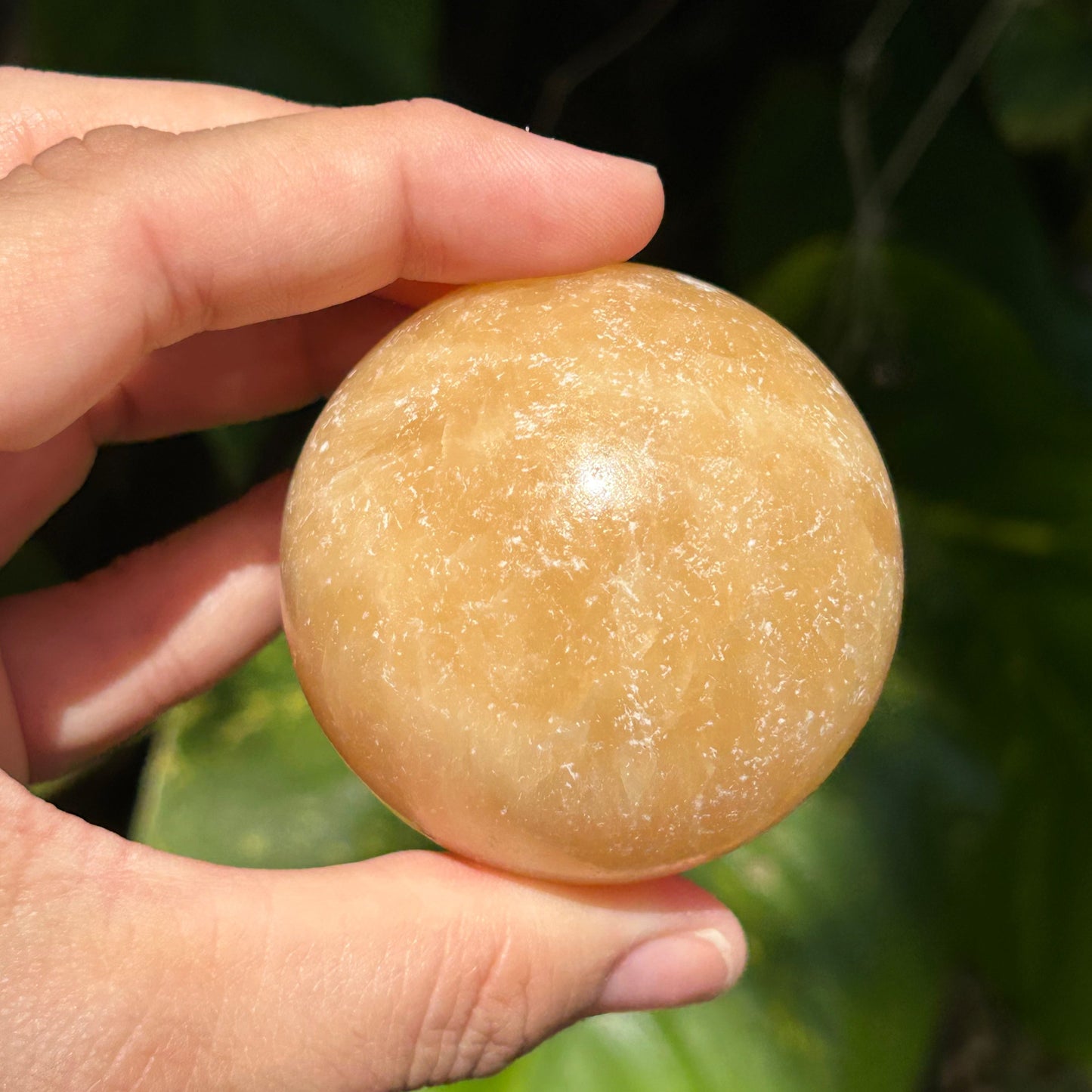 Yellow Calcite Sphere