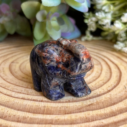 Sodalite Elephant