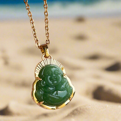 Jade Buddha Necklace