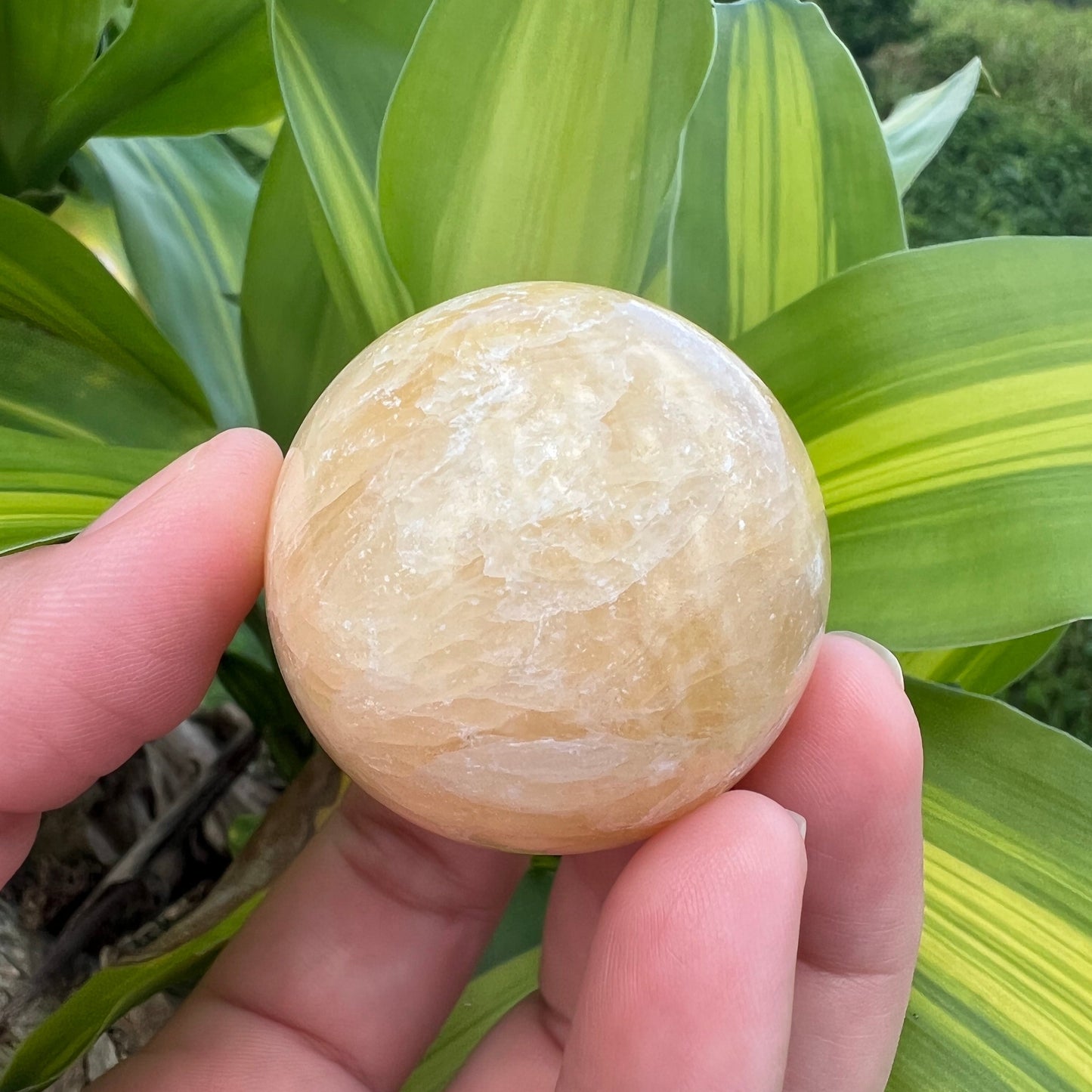 Yellow Calcite Spheres