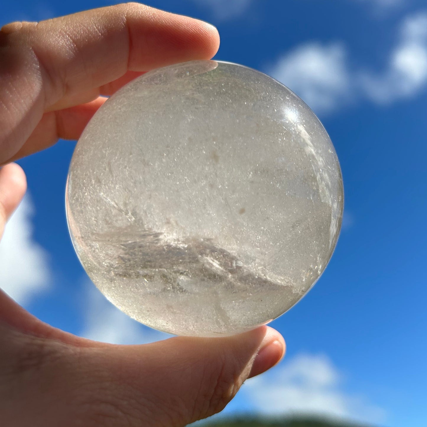 Clear Quartz Sphere