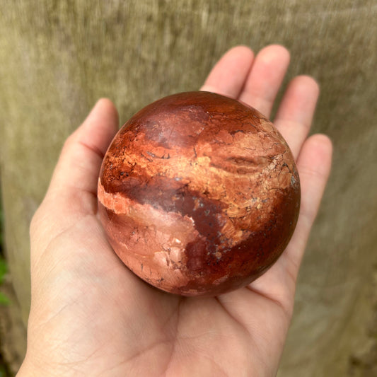 Red Jasper Sphere