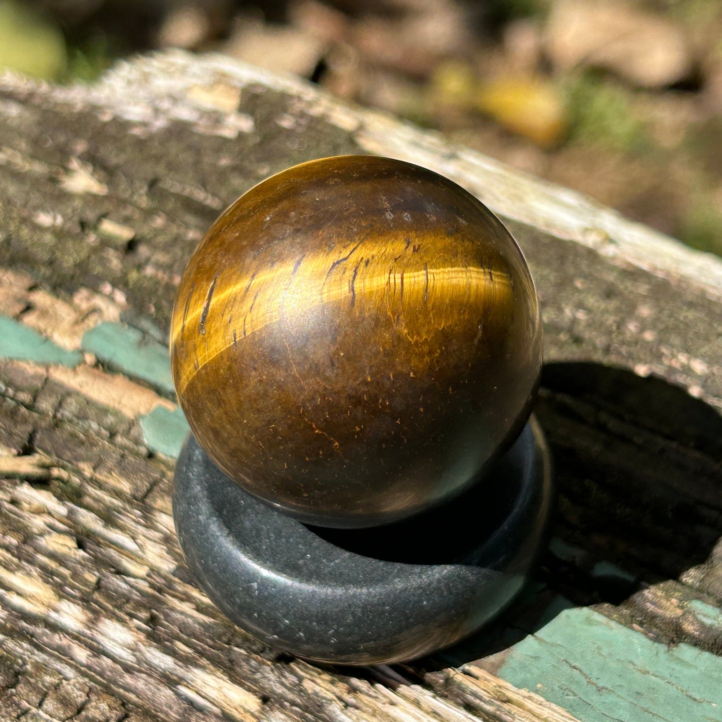 Tiger Eye Sphere