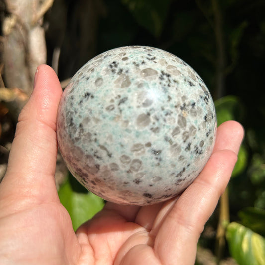 Kiwi Jasper Sphere