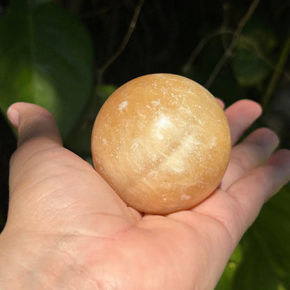 Yellow Calcite Sphere