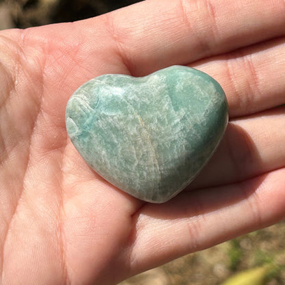 Amazonite Heart