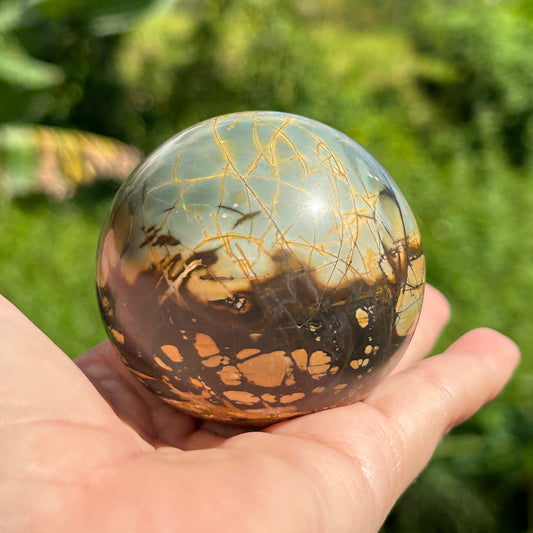 Rare Septarian Sphere