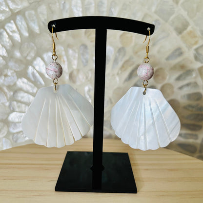 Mother of Pearl Shell Earrings