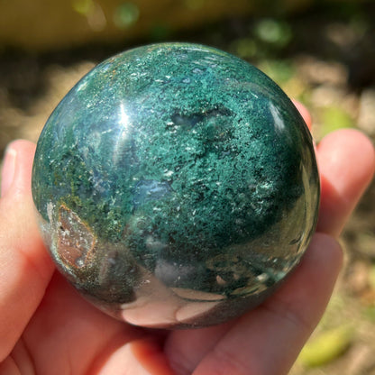 Moss Agate Sphere