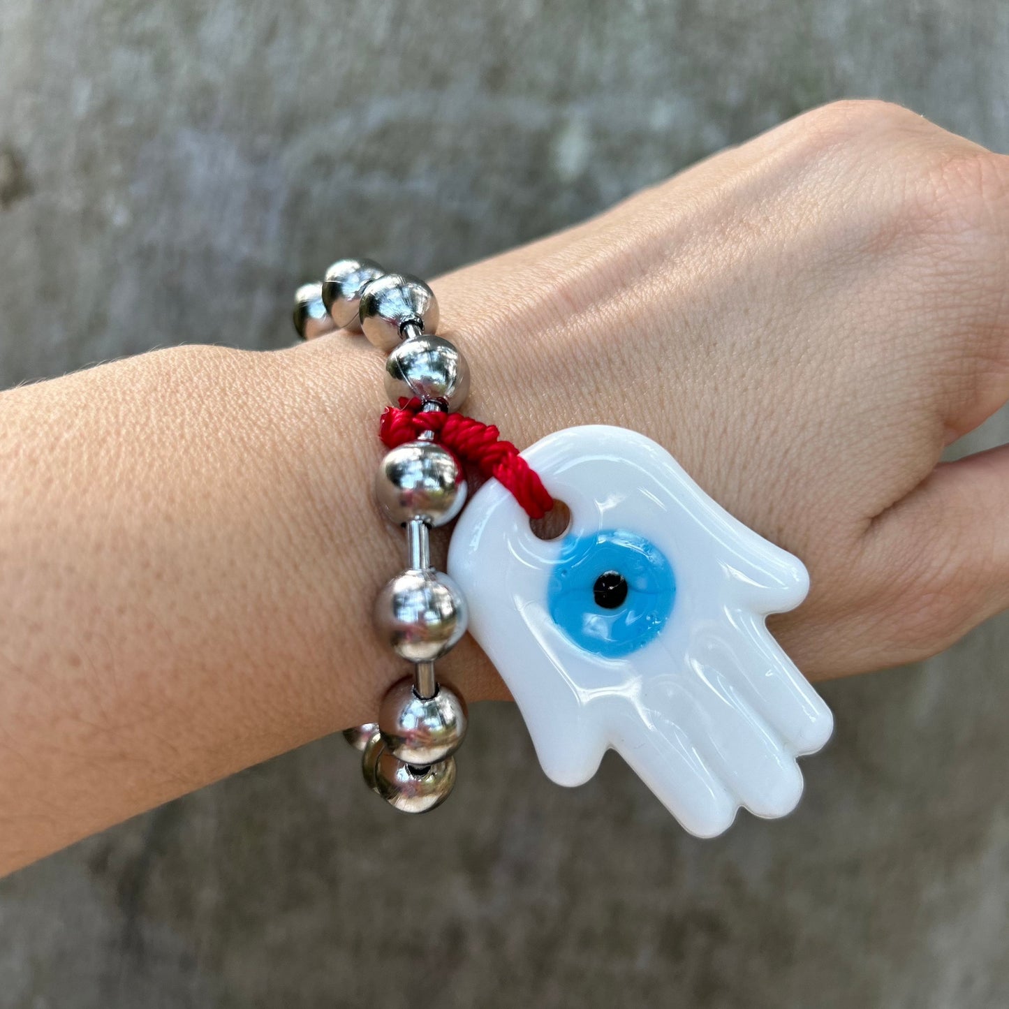 Hamsa Evil Eye Bracelet