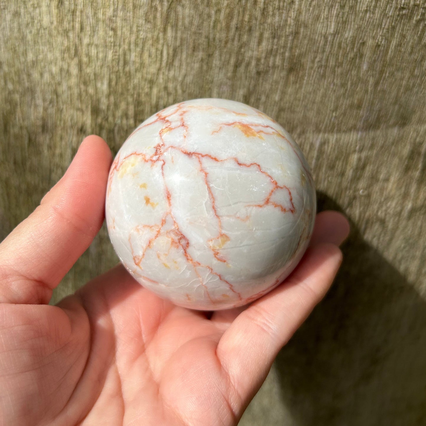 Red Vein Jasper Sphere