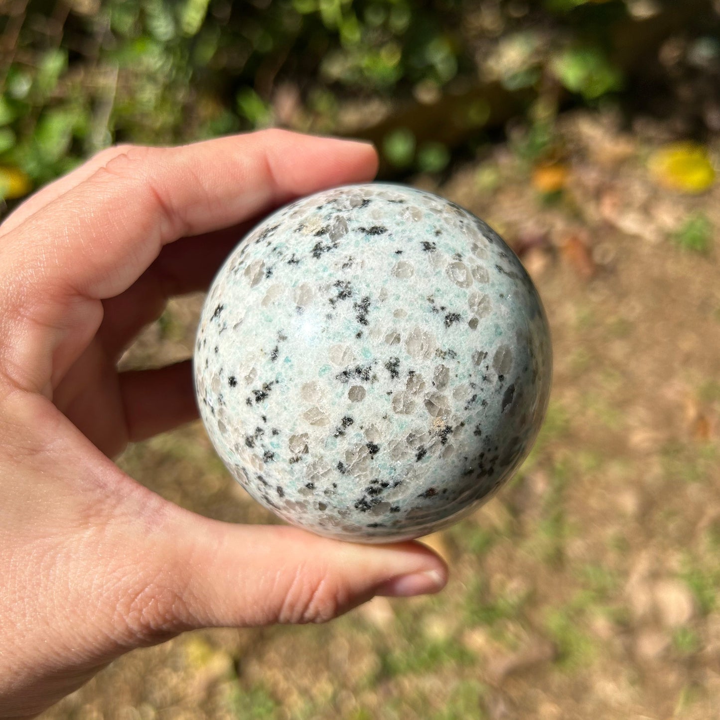 Kiwi Jasper Sphere