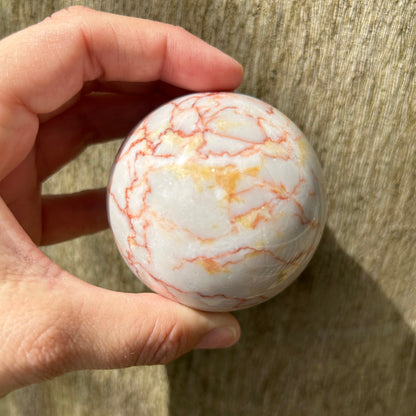 Red Vein Jasper Sphere