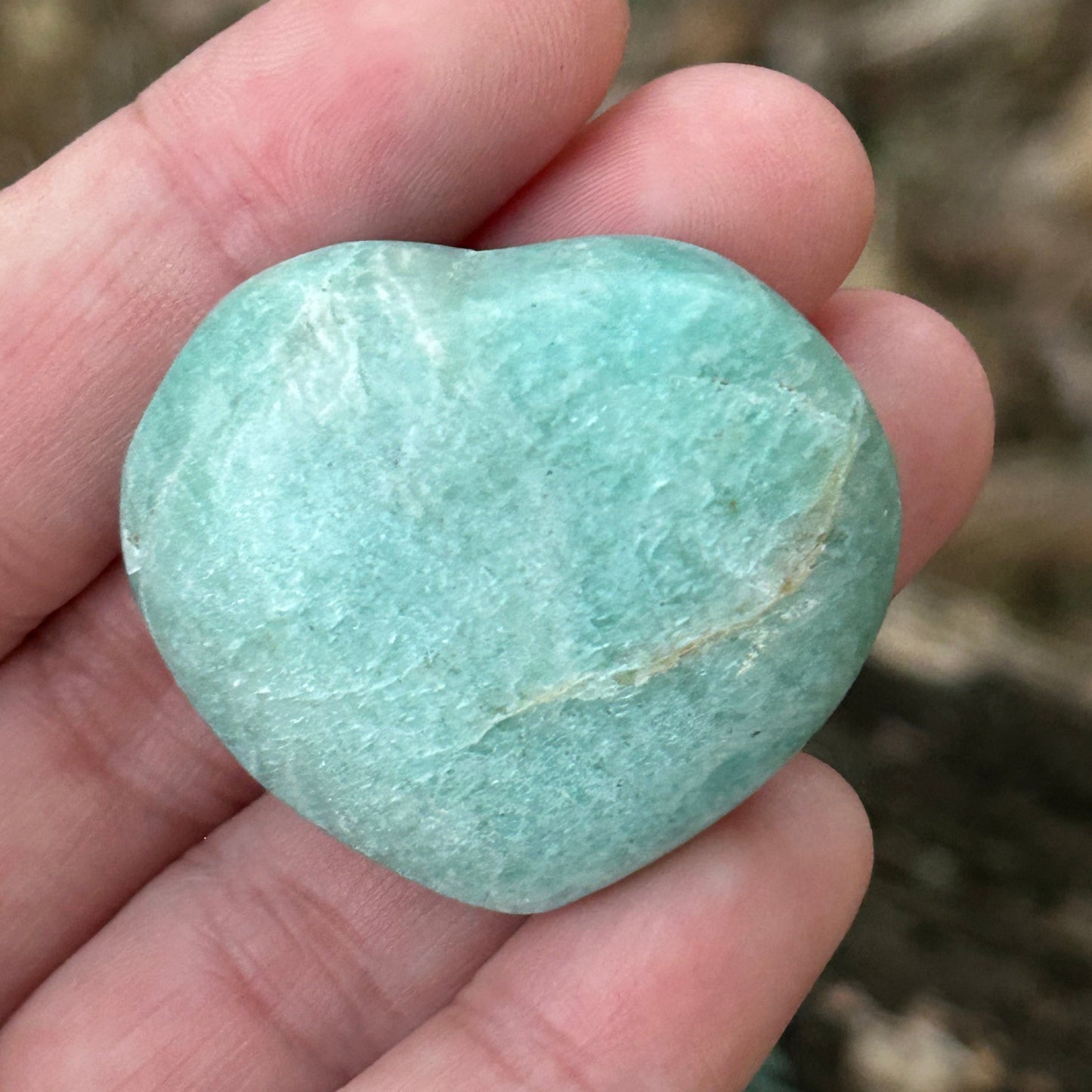 Amazonite Heart