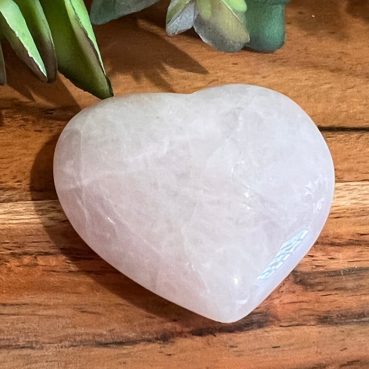 Rose Quartz Heart