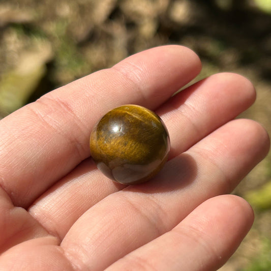 Tiger Eye Sphere