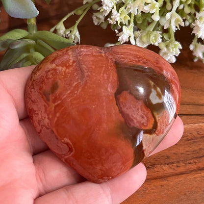 Desert Jasper Heart