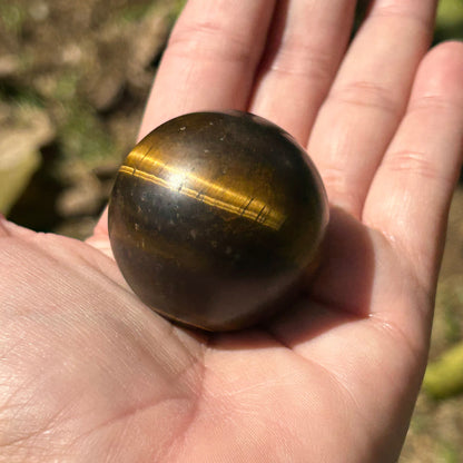 Tiger Eye Sphere